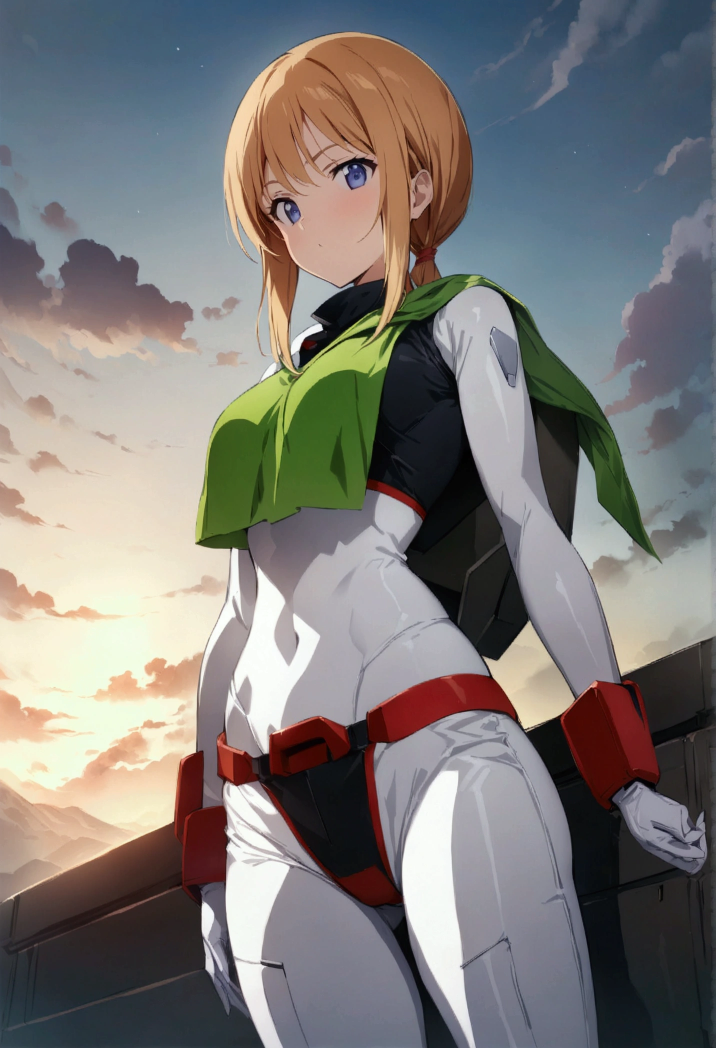 score_9, score_8_up, score_7_up, (best quality, masterpiece),perfect anatomy,aesthetic,very aesthetic,official style, ultra-high resolution,source_anime.1girl, elpeo puru, gundam,