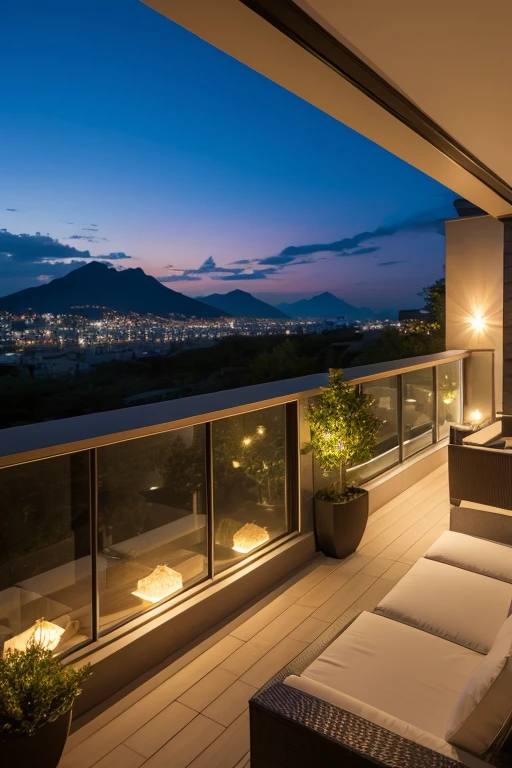 Luxury residential area、Overlooking