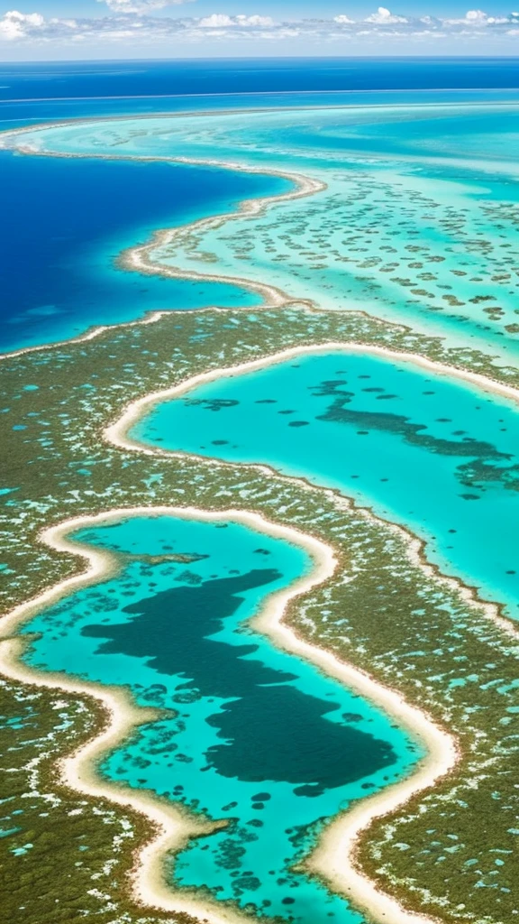 a view of the great barrier reef in the great barrier national park, great barrier reef, very beautiful!! aerial shot, breath taking, beautiful!!!!!!!!!!!!, incredibly beautiful, breath taking beautiful, unbelievably beautiful, stunning sight, very close to real nature, cant believe it is real, wow it is beautiful, beautiful! coherent!, wow!!!!!!, amazing view, breathtaking shot