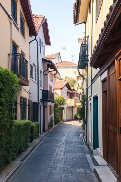 High-end residential street