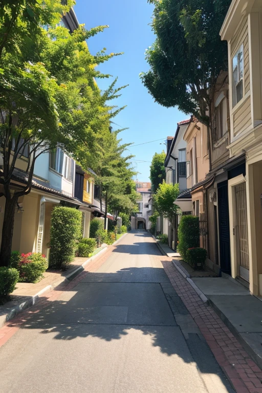 High-end residential street