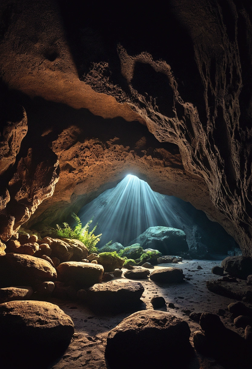 Hollow cave wallpaper