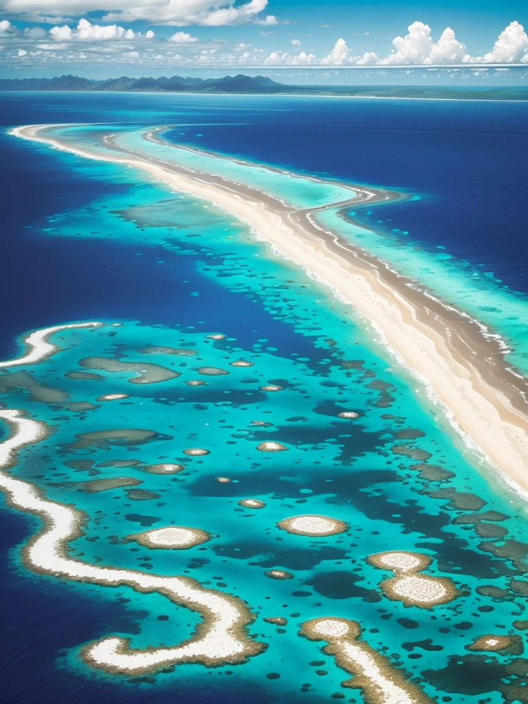 a view of the great barrier reef in the great barrier national park, great barrier reef, very beautiful!! aerial shot, breath taking, beautiful!!!!!!!!!!!!, incredibly beautiful, breath taking beautiful, unbelievably beautiful, stunning sight, very close to real nature, cant believe it is real, wow it is beautiful, beautiful! coherent!, wow!!!!!!, amazing view, breathtaking shot