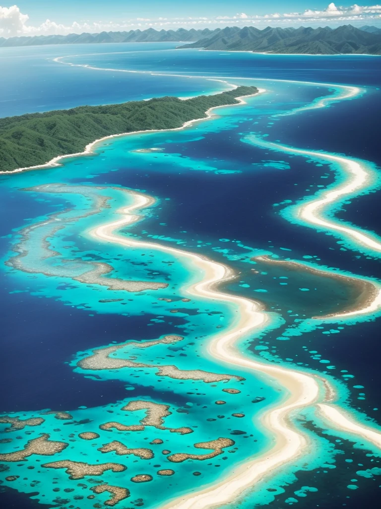 a view of the great barrier reef in the great barrier national park, great barrier reef, very beautiful!! aerial shot, breath taking, beautiful!!!!!!!!!!!!, incredibly beautiful, breath taking beautiful, unbelievably beautiful, stunning sight, very close to real nature, cant believe it is real, wow it is beautiful, beautiful! coherent!, wow!!!!!!, amazing view, breathtaking shot