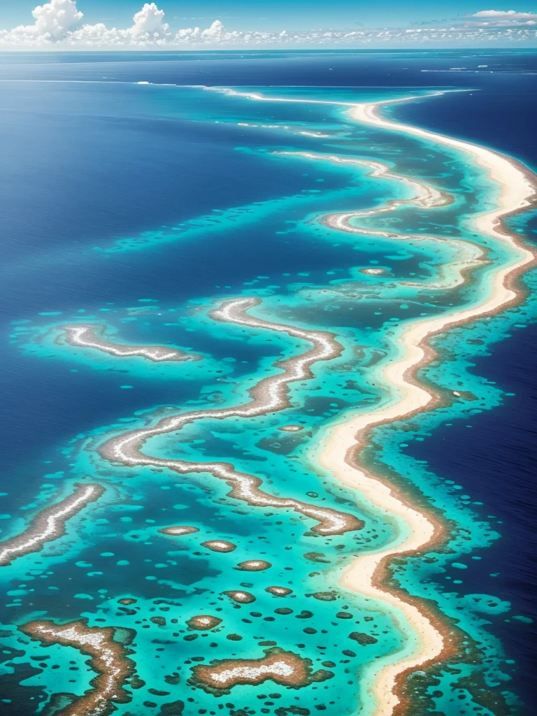a view of the great barrier reef in the great barrier national park, great barrier reef, very beautiful!! aerial shot, breath taking, beautiful!!!!!!!!!!!!, incredibly beautiful, breath taking beautiful, unbelievably beautiful, stunning sight, very close to real nature, cant believe it is real, wow it is beautiful, beautiful! coherent!, wow!!!!!!, amazing view, breathtaking shot
