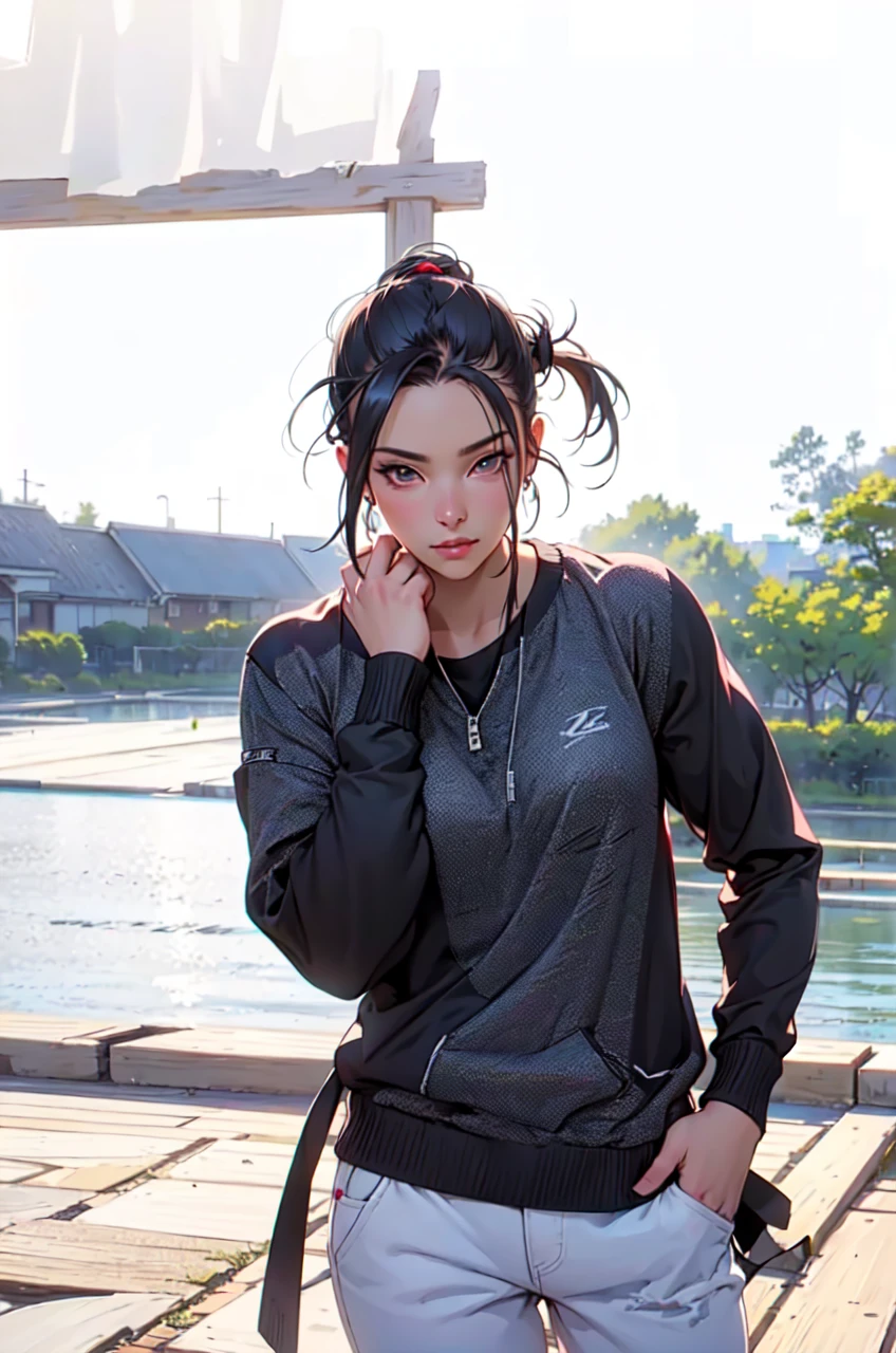 sexy outfit,(best quality)), ((Masterpiece)), (Detailed), Perfect Face((best quality)), ((Masterpiece)), (Detailed), Perfect Face(best quality)), ( (Masterpiece)), ( Detailed), Perfect Face (best quality), ((Masterpiece)), (Detailed), Perfect Face, stunningly realistic, photorealistic, photorealism, 1 sakura Haruno