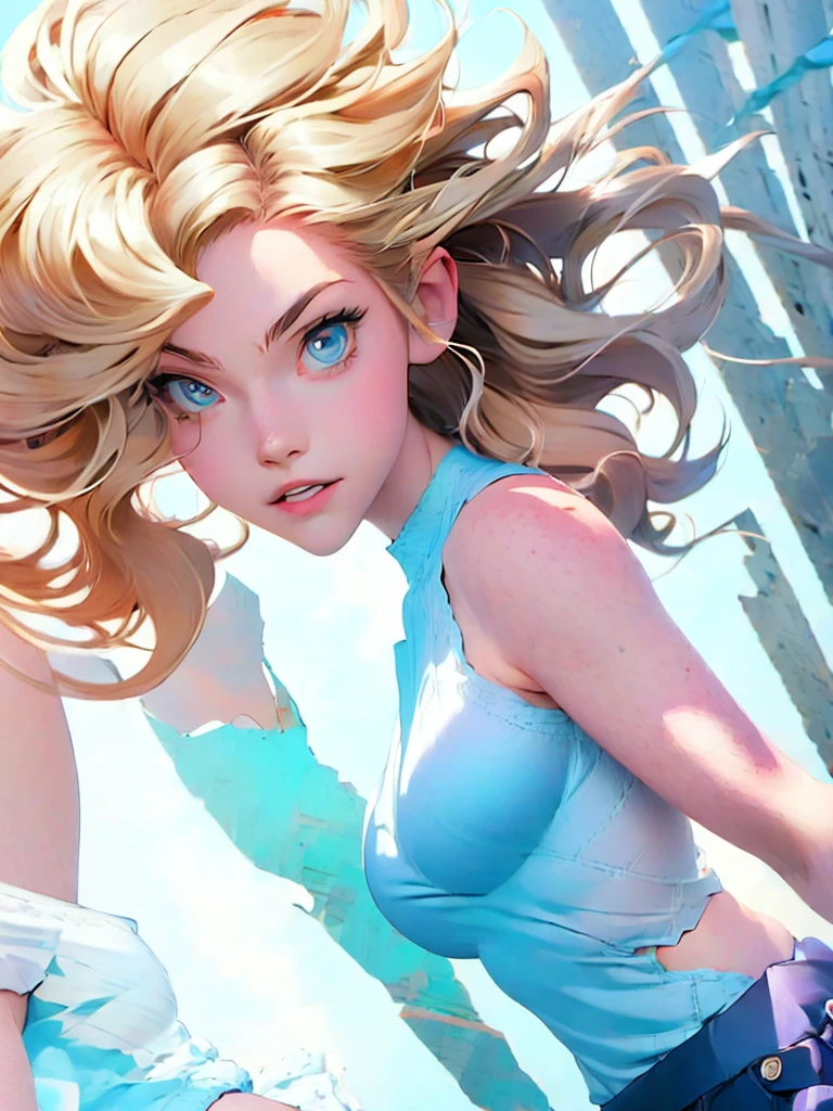 (anime),(cute)(masterpiece), (best quality),1girls,upper body,(double exposure:1.2),(simple background:1), (cinematic angle),(dynamic angle),messy long hair,(low contrast),(flat color:0.7)