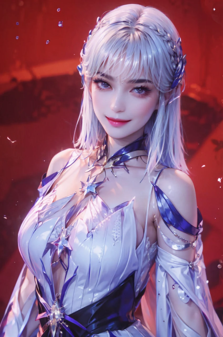 143
(20 year old woman), (surreal), (High level image quality), ((beautiful hairstyle 46)), ((short hair:1.46)), (gentle smile), (breasted:1.1), (lipsticks)