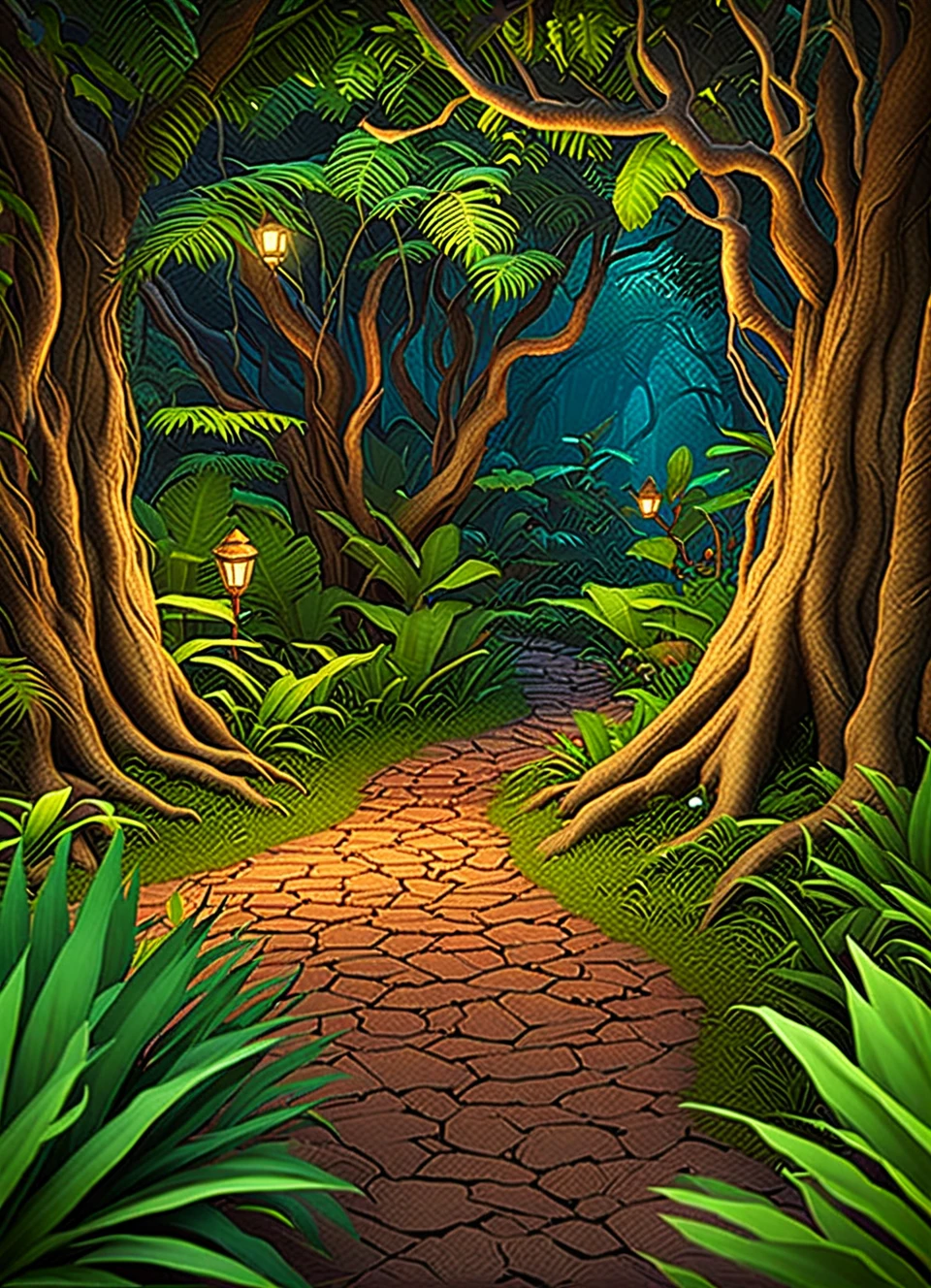 (0720) Jungle Adventure/丛林探险/ジャングル探検