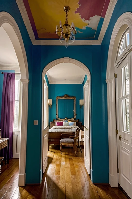 Colorful majestic rooms