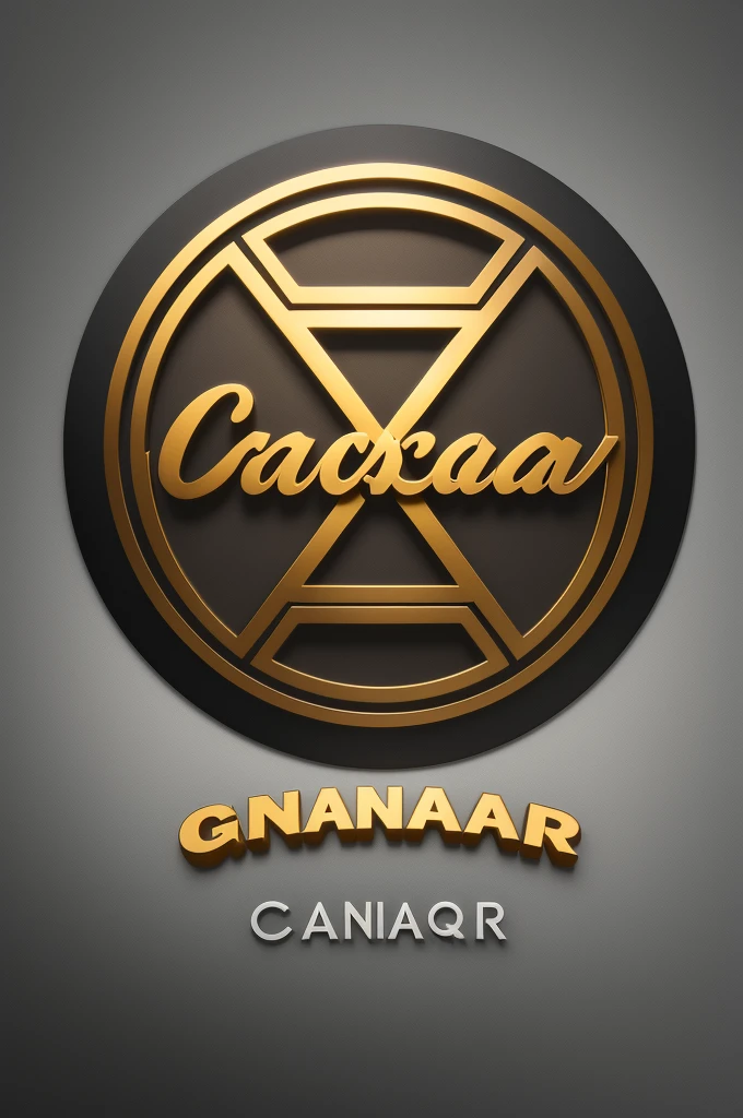 Create a logo with the name Genazar do Cajueiro 