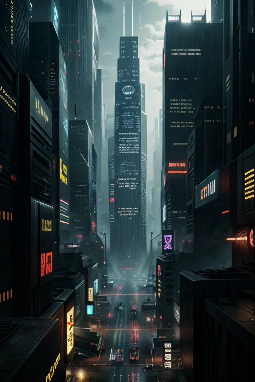 Maximum image quality, outstanding details, ultra high resolution, (realism: 1.4), the best illustration, favor details, City of the future.Blade Runner. Gotham.