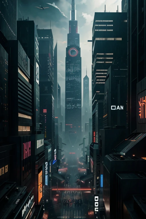 Maximum image quality, outstanding details, ultra high resolution, (realism: 1.4), the best illustration, favor details, City of the future.Blade Runner. Gotham.