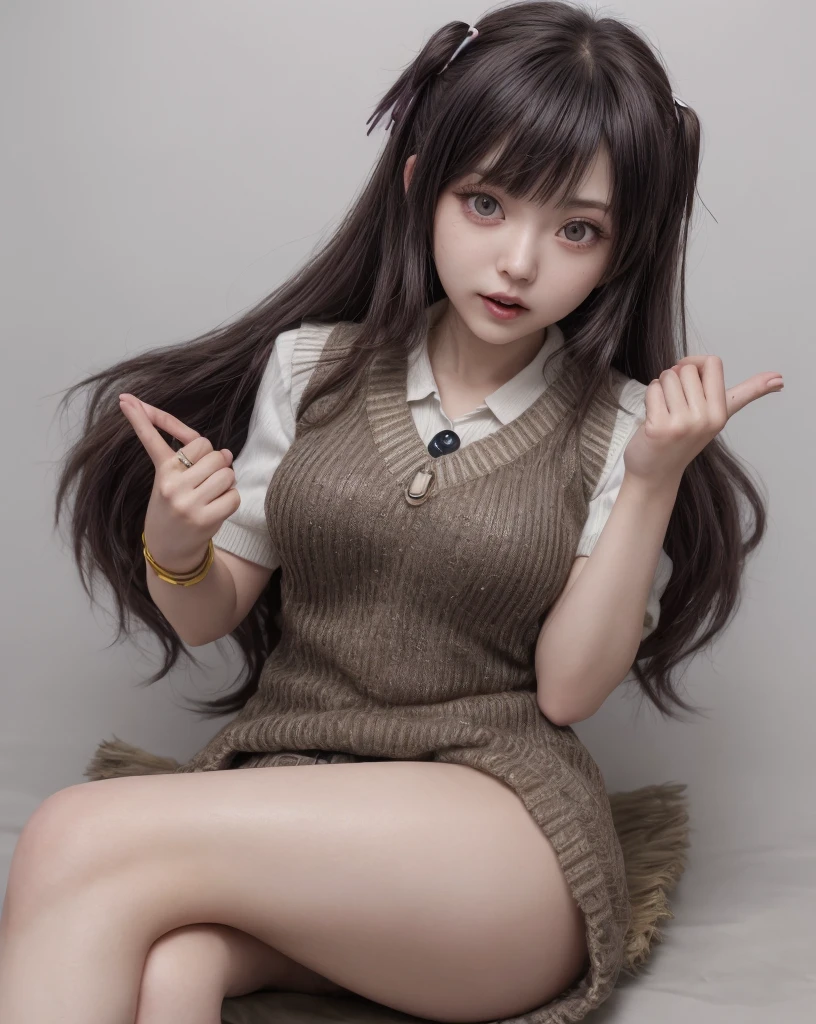 1girl, solo, portrait, simple background, dark theme, makeup, blush, detailed eyes, midriff, (abs:1.1), underboob, , sharp focus,, fake breasts,, microscopic, transparent background, Sitting down with legs crossed, shredded, upper body, (villain pose), (69), (joyous), (((kilt))), virtual youtuber artist, watson amana, yu-ga-oh genshin impact, zzzzmao no tsueha, zipper pull tabard, zoom layer, zunusoku nakano mikuji, yellow pupils, yellow theme, zuzi yanagi kagura, zizumiya konata tsuyuuri zukeriiyouko vocaloid, ziroromo rinzoromori, zombie mogami tensei shitara shoujo toki revadance, zurui vtubercraft medium, zombie mogamoto vocaloid, zipper pull tabard, lips, looking at viewer, neck ribbon, open mouth, parted bangs, purple sweater vest, red ribbon, rebecca zurui project sekai, revision, (ribbed sweater vest:1.29), sidelocks hentaki himawari's , smiley face meme attire, solo focus, starry hair ornamentals, sweatdrop, swept bangles, tassel, tsurime, white background