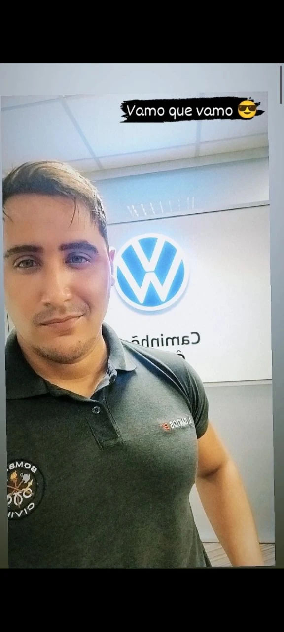 Pixel style image, firefighter, Volkswagen logo on the back, high qualiy, best qualityer