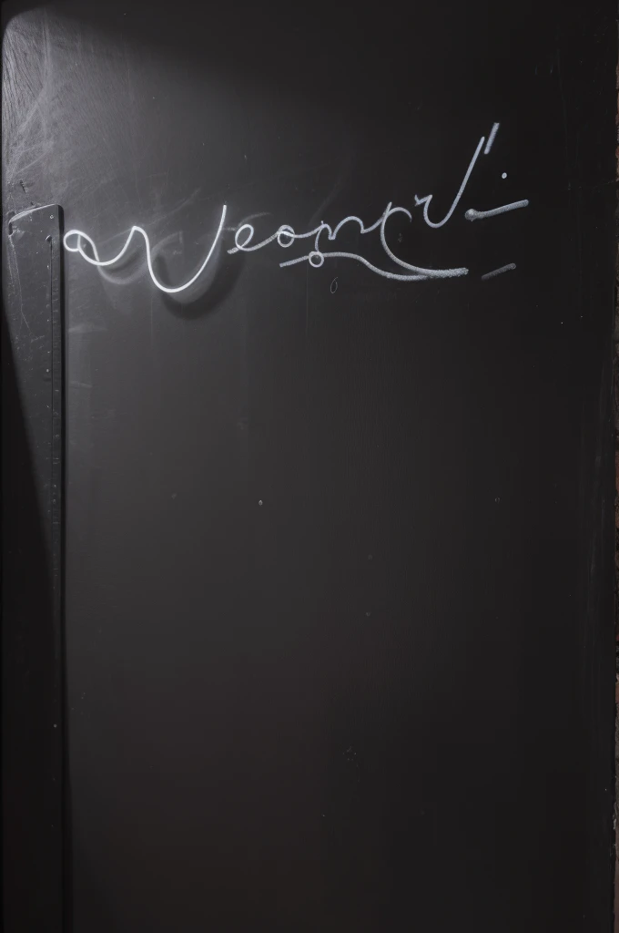 ((chalkboard)) ((blackw)) {with neon};