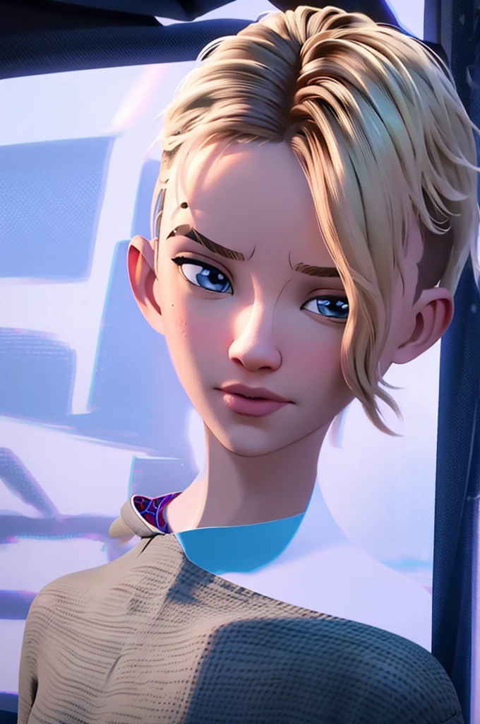 realistic, realism, photorealism, photo-realistic, high contrast, (photorealistic:1.4), (perfect female figure), 8k high definition detailed realistic, (best quality, masterpiece:1.2), photon mapping, radiosity, physically-based rendering, best quality, highly detailed, 1girl, sgwen, outdoors, hoodie,