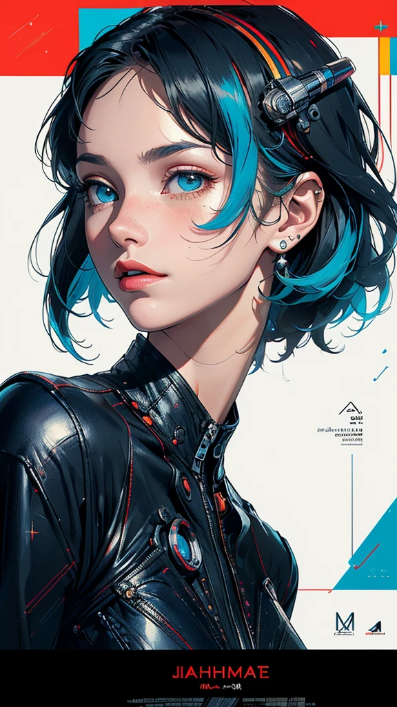 (((masterpiece, highest quality))),(((solo:1.2))),(((1girl:1.2))),32k wallpaper, very detailed, poster, vintage science fiction,(((((geometric cinematic movie poster))))), (bauhaus), shape,(((abstract))),(mid century modern),movie poster,(((((portfolio))))),(((((Close-up))))),(((((bust up))))),((((more various angle)))),(((highlight))),Vast landscape,((((heterochromia)))),(((complete. detailed face))),(((Extremely talented))),(((most complecated machine))),Colorful color scheme