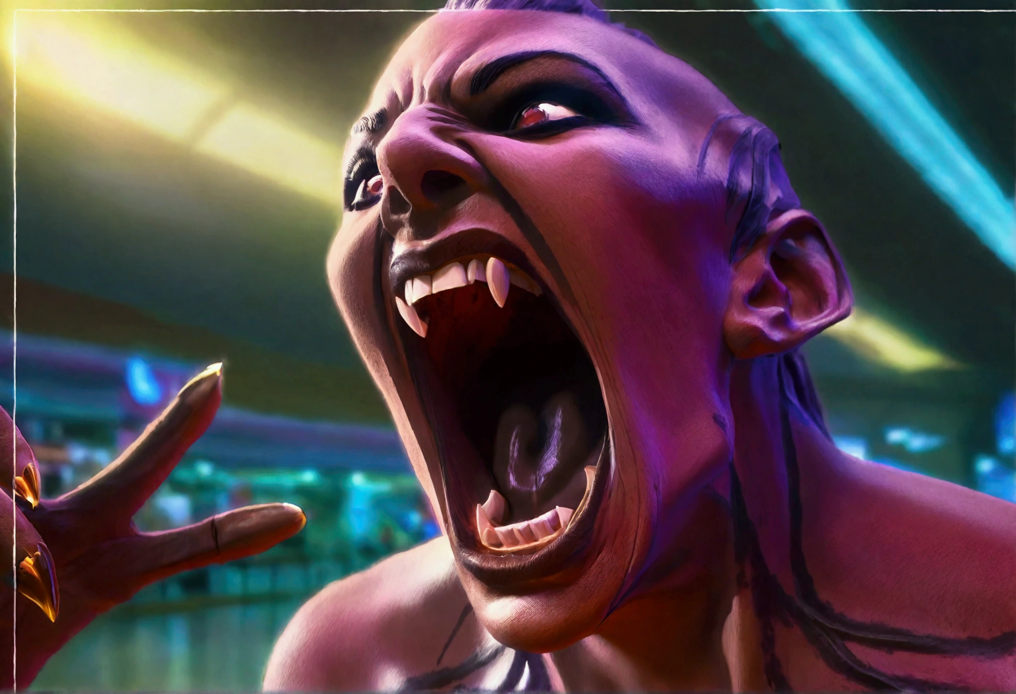 a woman screaming in terror, liquid metal coalescing into a bloodthirsty demon, busy shopping mall, hyper realistic, cinematic lighting, dramatic shadows, volumetric fog, vibrant colors, unreal engine, photorealistic, detailed facial features, expressive eyes, highly detailed, 8k, masterpiece, cinematic composition, dramatic atmosphere, intense contrast, moody lighting

