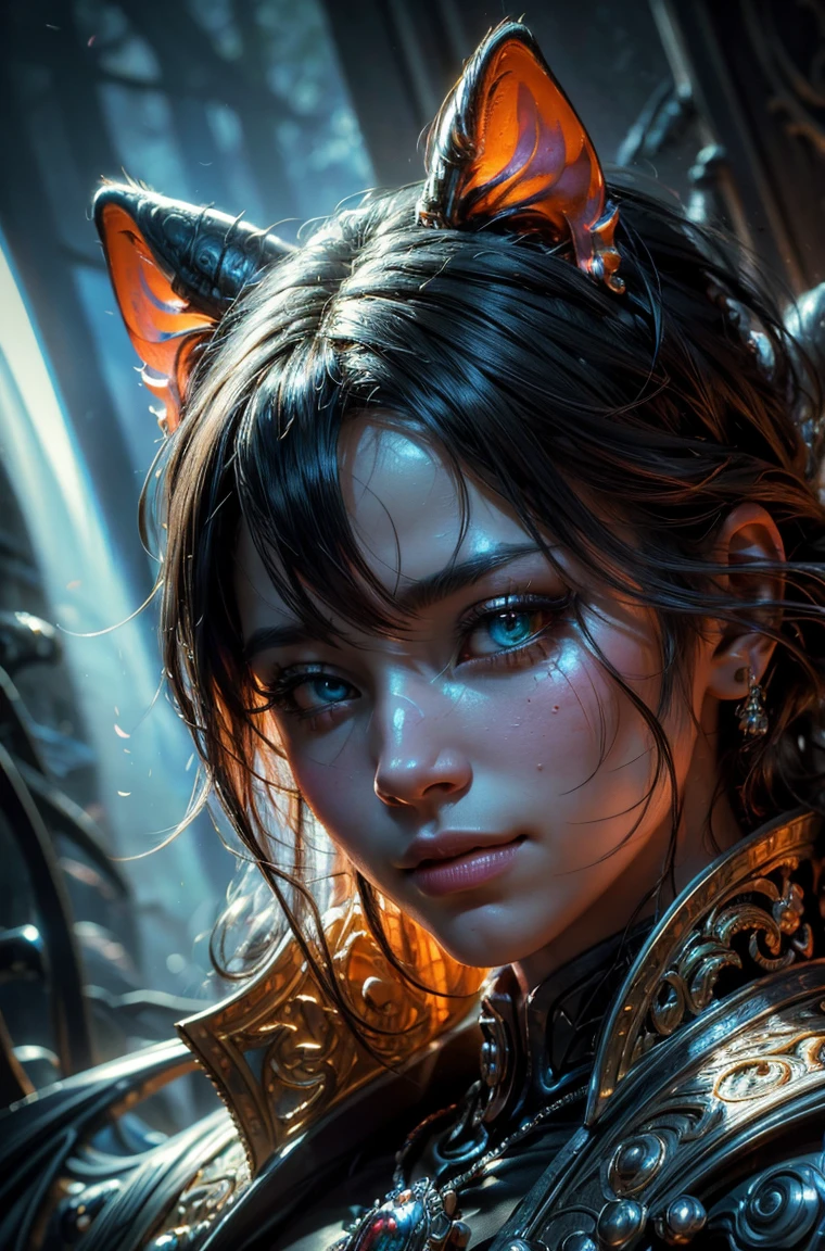 pink Dragon with mesmerizing feature masterpiece, top quality, best quality, official art, beautiful and aesthetic:1.2), (1dragon), extreme detailed,(fractal art:1.3), colorful, highest detailed, (masterpiece, best quality:1.3) 1 bright-amber, blue, green cat like-eyes, professional digital painting, Unreal Engine 5. playful teasing expression, finely detailed eyes, happy mood, epic scene, epic composition, Cinematic Lighting, Volumetric Lighting, ethereal light, intricate details, extremely detailed volumetric rays. oil painting, Detailed facial features, Sunlight, bright colors, dramatic lighting, expressive eyes, High Resolution, 4K quality, Photorealistic