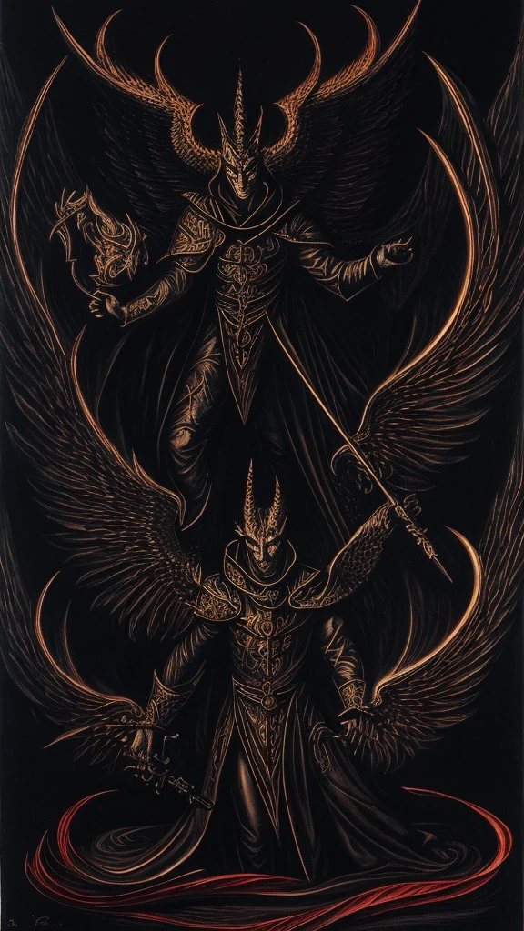 Lucifer in demonic beast version.