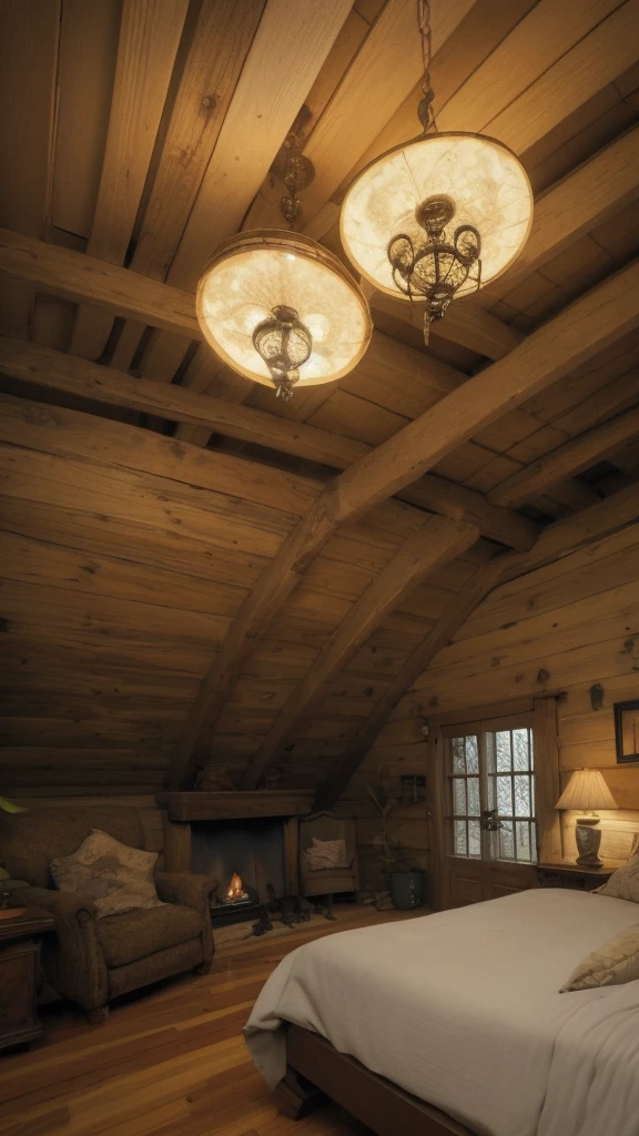 a cozy cottage, dreamlike bedroom, roots on ceiling, roof and waals, candle shapes as carrots, fantasy, underground, soft lighting, ethereal, hobbit, beautiful, comfy, wonderland, (best quality,4k,8k,highres,masterpiece:1.2),ultra-detailed,(realistic,photorealistic,photo-realistic:1.37),HDR,studio lighting,vivid colors,cinematic
