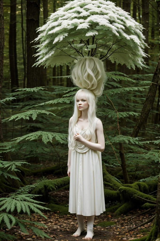 Albino dryad