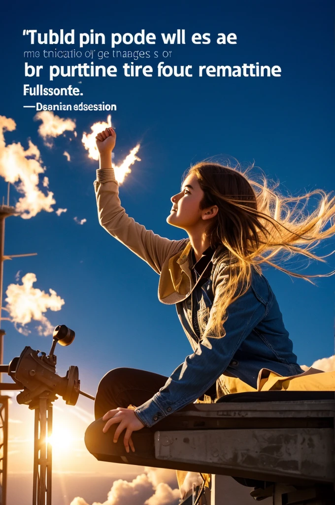 Photo that represents this phrase; "Young people are the engine of change, full of passion, creativity and inexhaustible energy, capable of transforming the world with their ideas and their determination to build a better future."