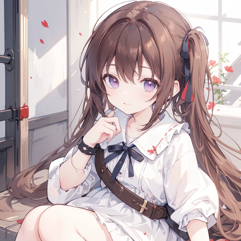 (Best quality,16k wallpaper,high resolution:1.2),Red to silver hair, wavy and long hair, Shiny hair color, Perfectly detailed face, full pouty lips, watery big eyes, Vertical pupils, reflective light, Woman with rabbit ears, Black and white shirt, Lazily lying in a solid wooden box, Soft lighting, full body shot of