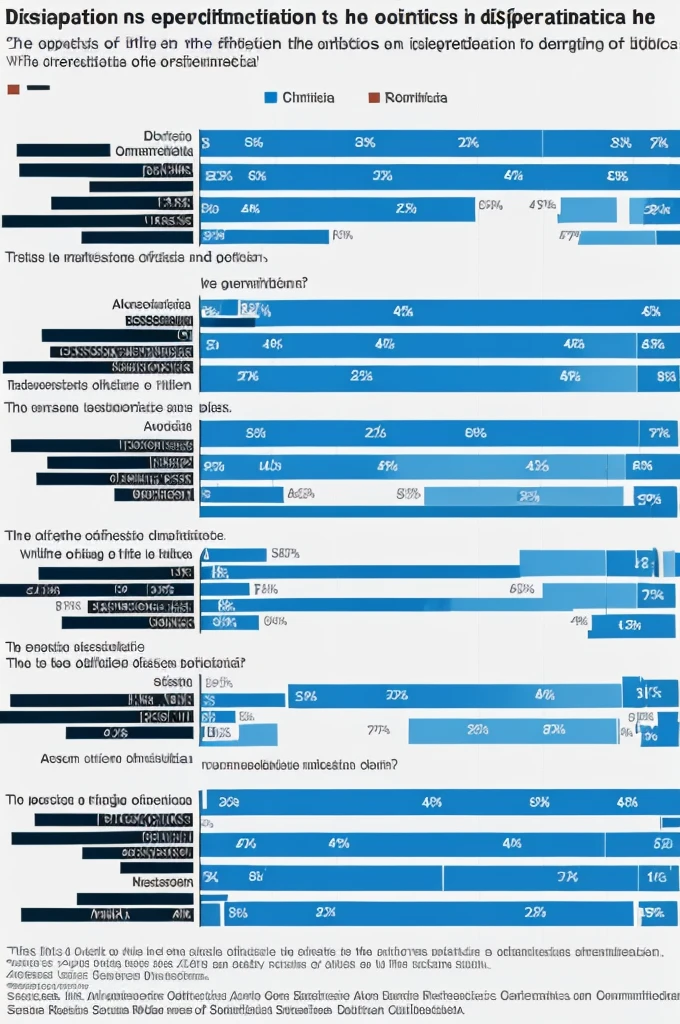 Graph demonstrating statistics on distrust in institutions or the crisis of representation in different countries, (including Dominican Republic) 