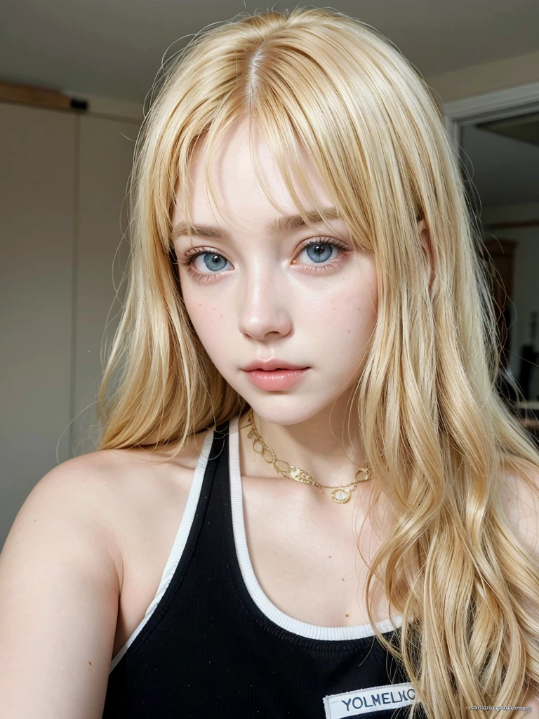 a beautiful woman in her house, detailed face and eyes, long eyelashes, golden hair, sunlight, warm atmosphere, highly detailed, photorealistic, 8k, masterpiece, intricate details, vibrant colors, natural lighting, cinematic composition, dreamy mood, ethereal quality