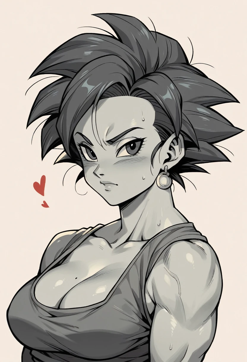 Who, detailed body, sexy, dragon ball z character, foreground, Girl, Goku&#39;wife, attractive body, great attributes 