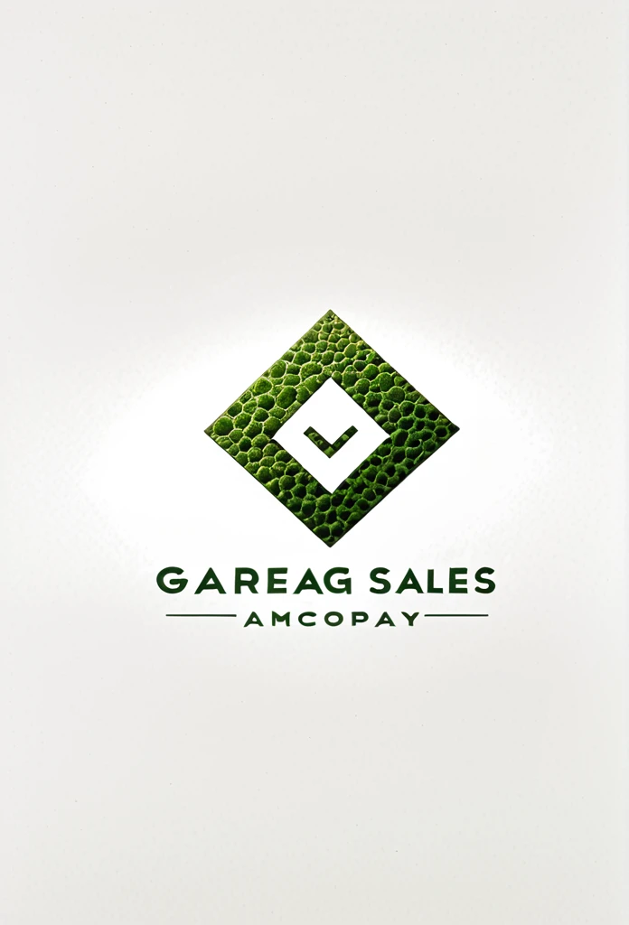 Stylish logo mark of a square garage sales company that houses cars in Japan
The logo features a fine garage that is very stylish and cool
Pretty cool
Stylish design
chic and modern design
The logo is mainly white and the pattern is moss green
White background