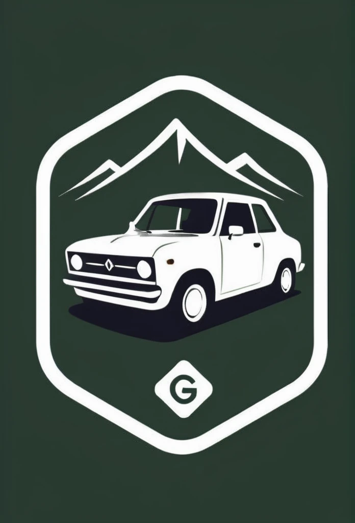 Stylish logo mark of a square garage sales company that houses cars in Japan
The logo features a fine garage that is very stylish and cool
Pretty cool
Stylish design
chic and modern design
The logo is mainly white and the pattern is moss green
White background