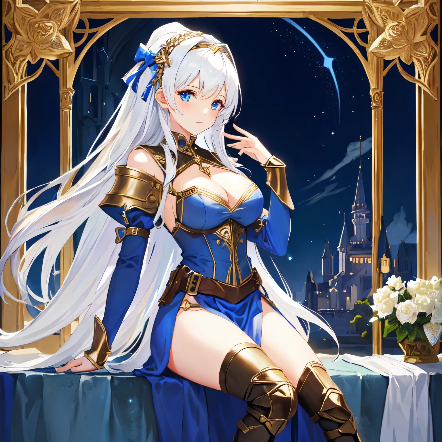 Medieval fantasy girl