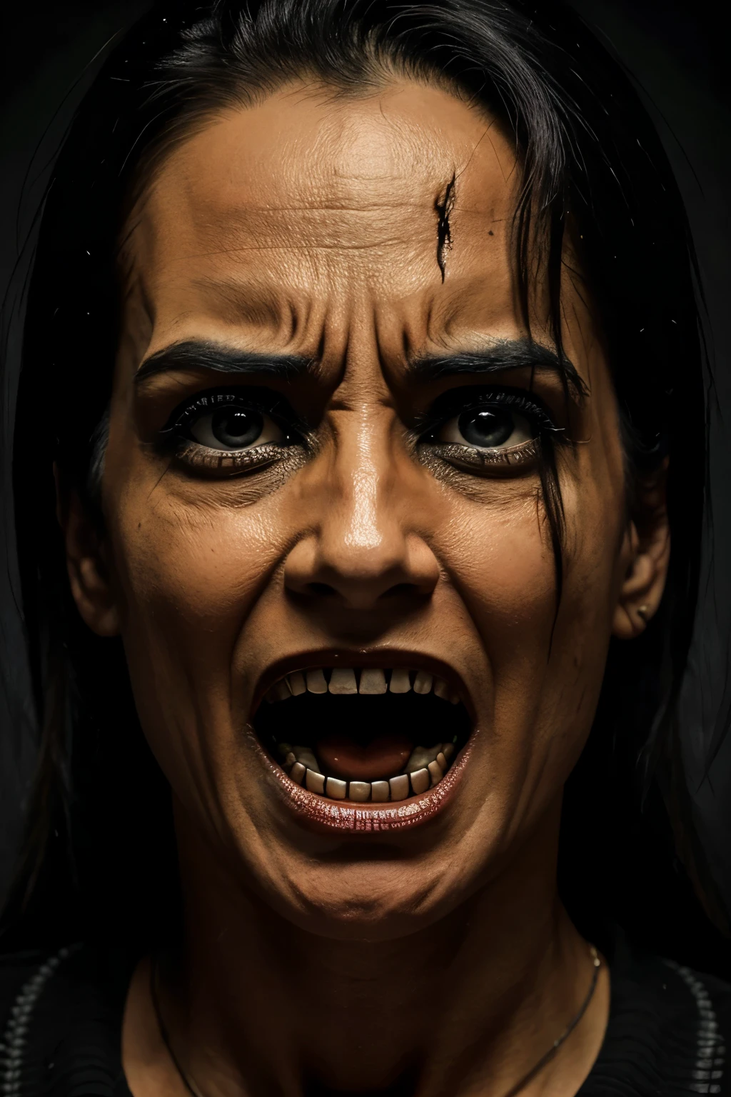 Create most horror picture in world