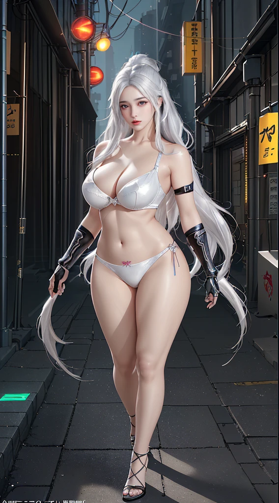 anime girl with white hair and black clothes posing naked, extremely detailed artgerm, detailed digital anime art, artgerm on artstation pixiv, guweiz on pixiv artstation, guweiz on artstation pixiv, fanart best artstation, :: rossdraws, trending on artstation pixiv, rossdraws 2. 5