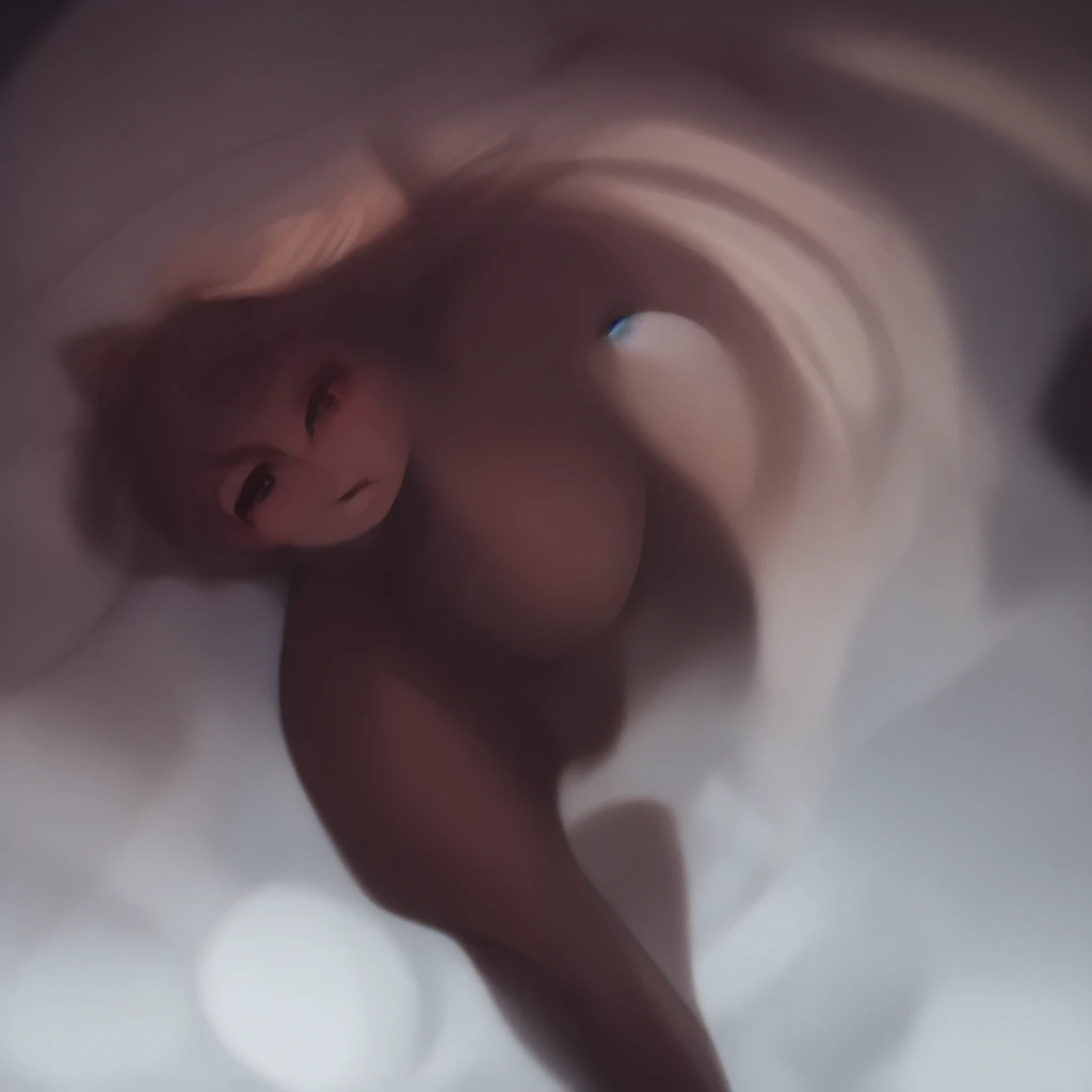 alone, score_9,score_8_up,score_7_up, anthro female reshiram, naked, nipples, vagina, indoors, on a bed, pillow humping, crotch rub, secretions, moaning, rear view.