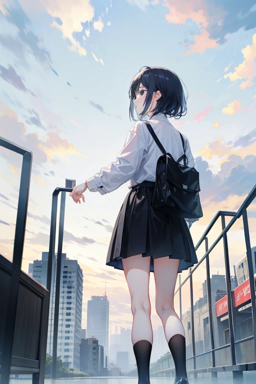 again today、Cloudy skies are spreading。In my mind、The usual hustle and bustle。they are、I want to know what my life will be like、I'No Answer。