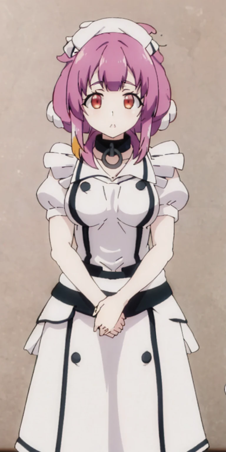 (Roxanne+ Sherry Maid outfit) 2girls together, standing next to each other, holding hands and hugging each other, french kiss, kiss, add details, very detailed