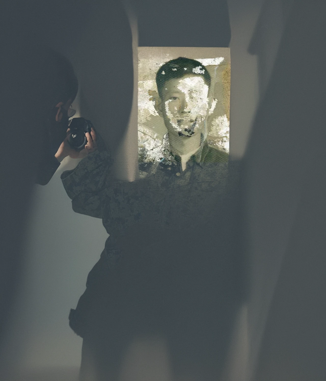 Soldiers taking photos