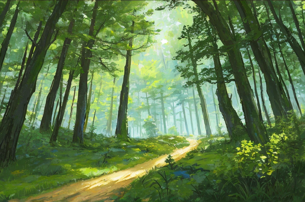 landscape, forests,