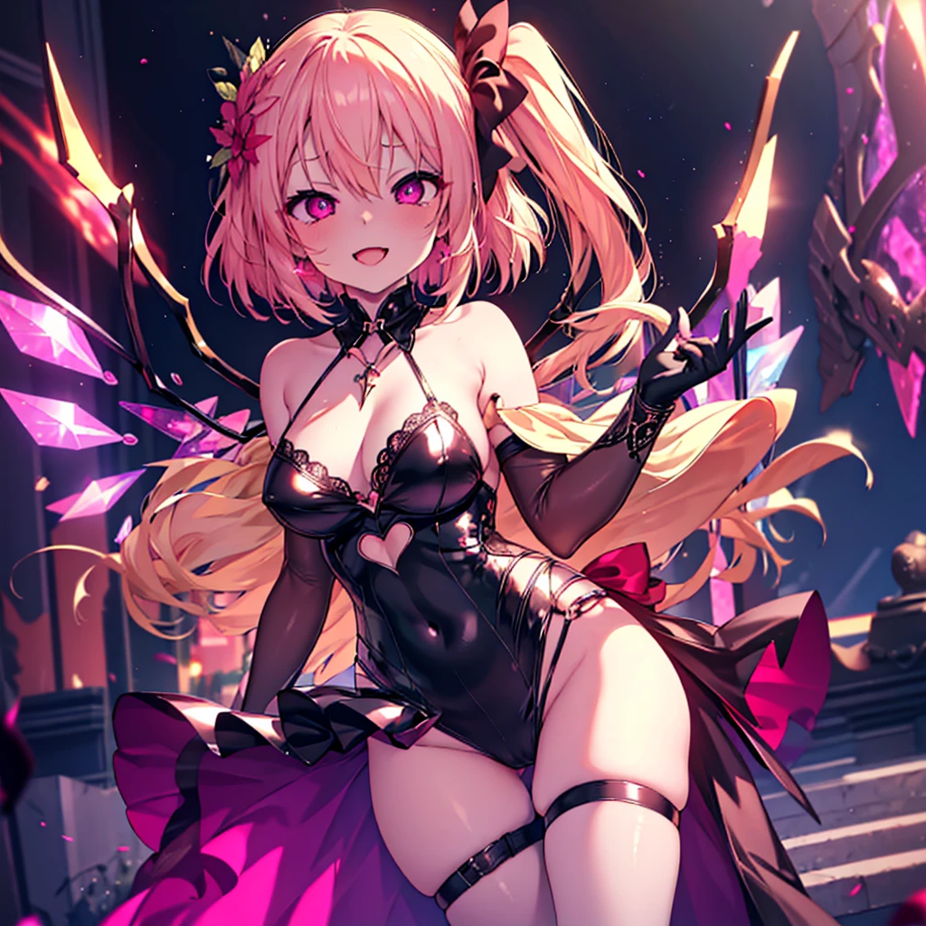 (masterpiece),(Highest quality),(Super detailed),(Best illustrations),(Best Shadow),(Absurd),(Detailed Background),(so beautiful)Flandre, 16K, 8k, 4K,(Best Shadow), (so beautiful), One person, alone, , , , (detailed beautiful eyes), Big Breasts, , heart-shaped pupils, Oculogyric crisis, curvy, , Perfect figure, , , Arched back, Beautiful nipples, pussy, orgasm, afterglow, erotic smile, , , Open your mouth languidly, , Sexy posture, , , cross-eyed, rolling eyes, , water eyes, tears, , tongue out, , , , saliva trail, , shiny skin, , Thigh fetish, , , torogao, ahegao, BREAK, , Dramatic lighting, , Psychedelic Background, night, pink neon, , Torrent of Light, mysterious, spoken heart,, , ,crotch tattoo