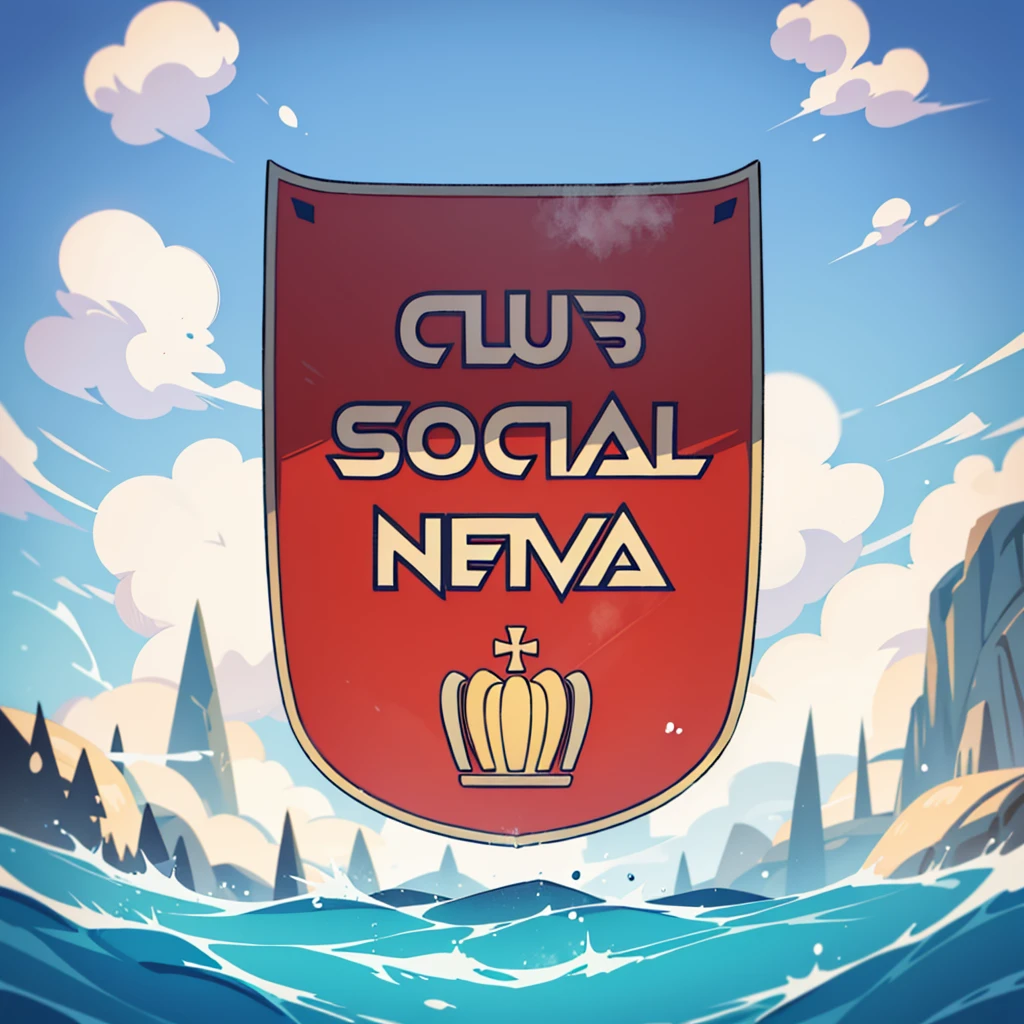 Design a shield for a soccer team that is beautiful and attracts the attention of people who like soccer 