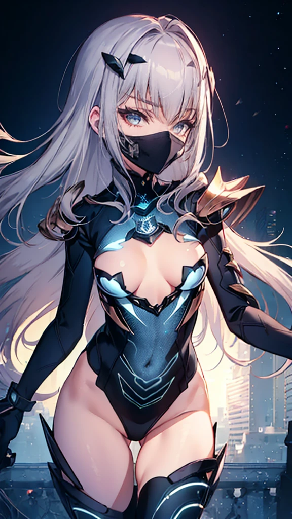 (whole body),Explain the whole,Browsing Caution,最high quality,High resolution, Very detailed,Game CG,Dutch Angle,Detailed and beautiful eyes,beautiful girl,Chest Focus,(Captivating smile), (Spread your legs), (Lift your legs), leotard，armor, Armor dress, Black dress, Black gloves, Blue Armor, Blue dress, breastplate, dress, drop down, gloves, (mask), Shoulder rest, Short dress, shoulder armor,Thigh-high boots，((Very detailed background)), (((Cowboy Shot,Dynamic Angle)))，1 girl,,(Shiny skin:1.3),(Beautifully rich skin),(Thinning hair), masterpiece, high quality, High resolution, Confused,(beautifully、aesthetic:1.2), Beautiful Hands, (4K), 8k, Perfect balance,(Highly detailed CG Unity 8k wallpaper), Perfect hands, Embarrassing, blush, Light_vestige,Intricate details,Written boundary depth, extremely delicate and 美しい,Professional photography, bokeh, High resolution, Sharp details, 最high quality, Thick thighs,Beautiful Eyes, Beautiful background, Outdoor，
