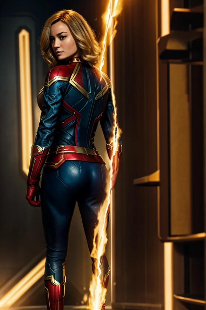 Captain marvel with huge ass