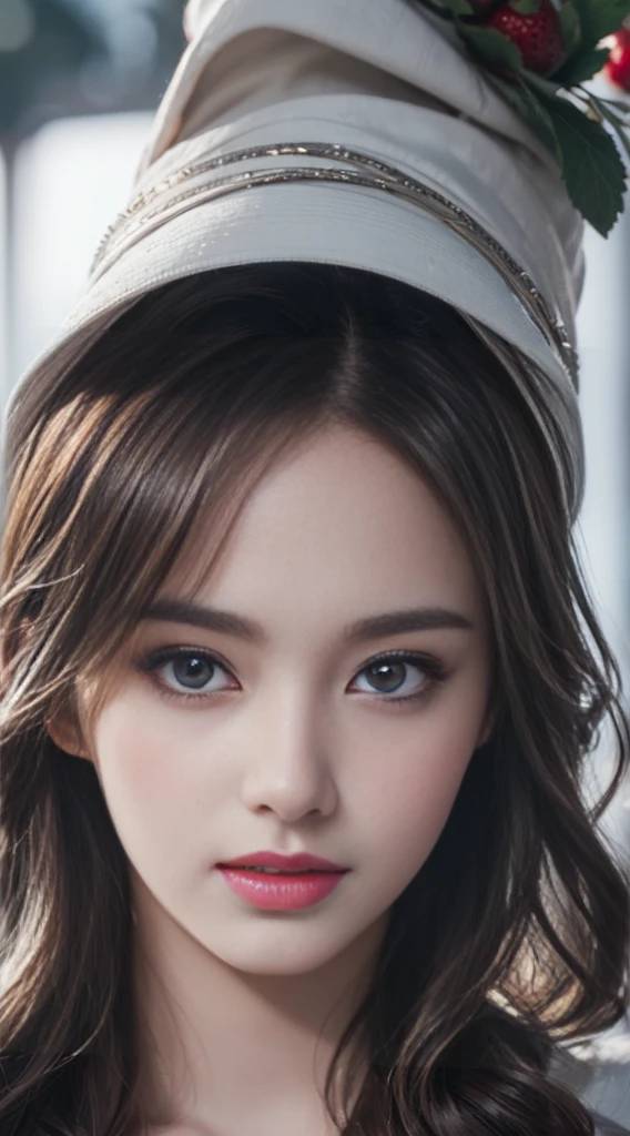(Ultra Realistic), (Illustration), (Increased Resolution), (8K), (Extremely Detailed), (Best Illustration), (Beautiful and Detailed Eyes), (Best Quality), (Ultra Detailed), (Masterpiece ), ( wallpaper), (detailed face) fine details, detailed face,sharp eyes, sharp face, small lips half open strawberry lips, pureerosfaceace_v1,
