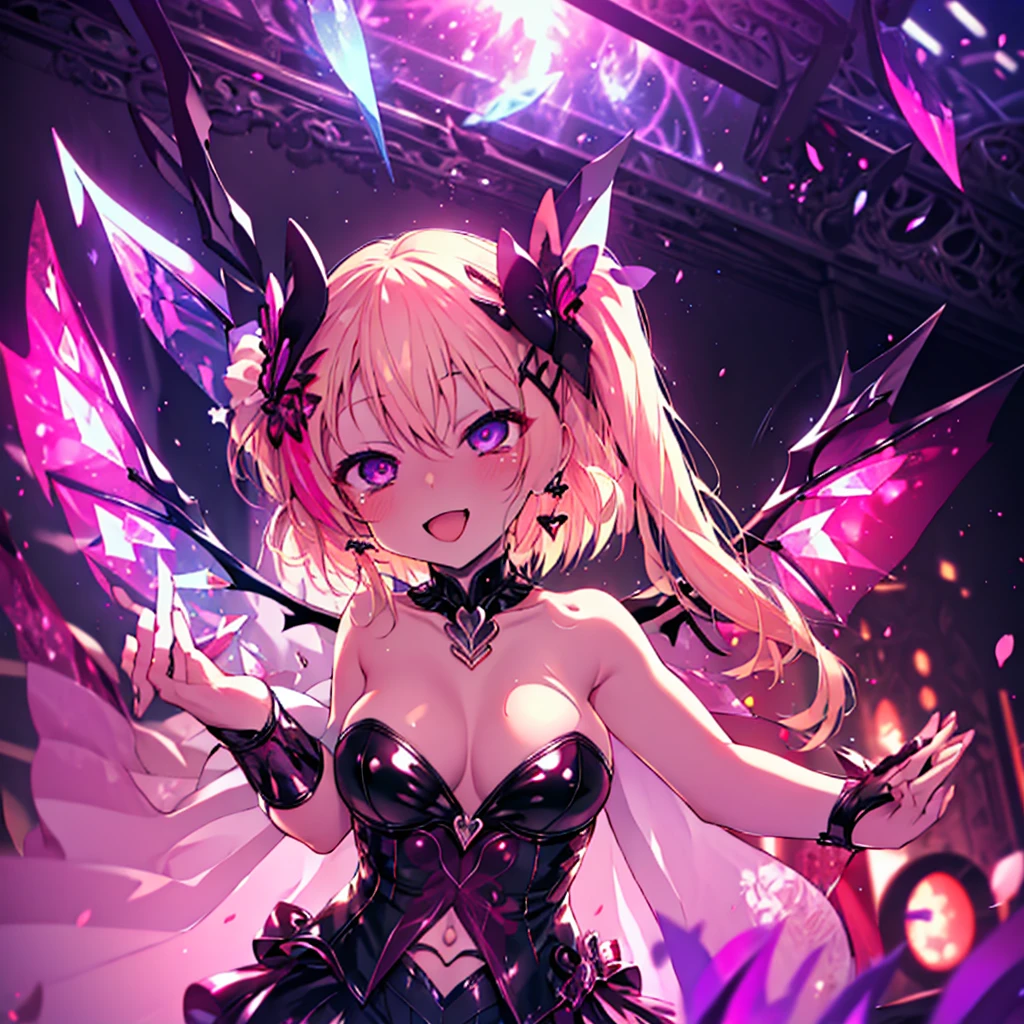 (masterpiece),(Highest quality),(Super detailed),(Best illustrations),(Best Shadow),(Absurd),(Detailed Background),(so beautiful)Flandre, 16K, 8k, 4K,(Best Shadow), (so beautiful), One person, alone, , , , (detailed beautiful eyes), Big Breasts, , heart-shaped pupils, Oculogyric crisis, curvy, , Perfect figure, , , Arched back, Beautiful nipples, pussy, orgasm, afterglow, erotic smile, , , Open your mouth languidly, , Sexy posture, , , cross-eyed, rolling eyes, , water eyes, tears, , tongue out, , , , saliva trail, , shiny skin, , Thigh fetish, , , torogao, ahegao, BREAK, , Dramatic lighting, , Psychedelic Background, night, pink neon, , Torrent of Light, mysterious, spoken heart,, , ,crotch tattoo