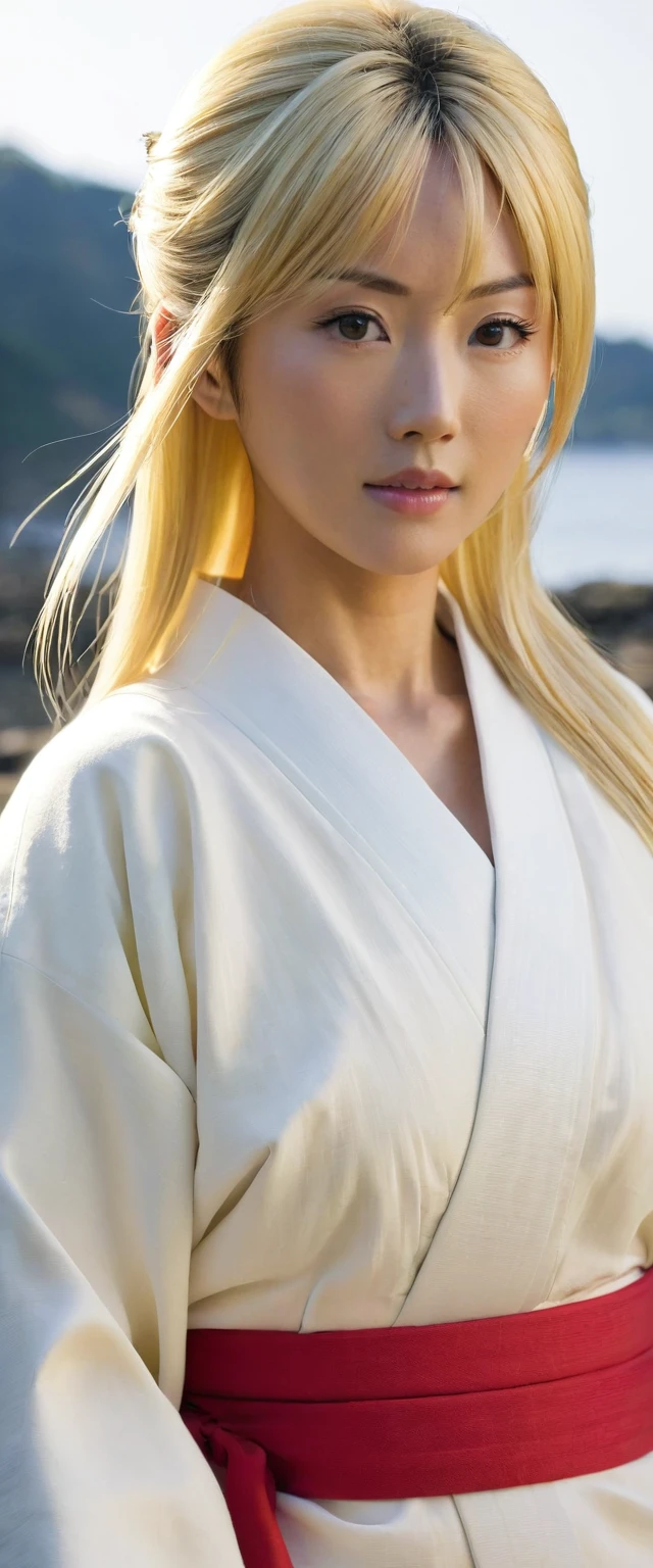 What if this character is a blonde Japanese woman??