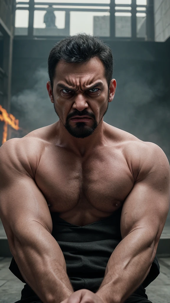 Bgmi thumbnail angry man